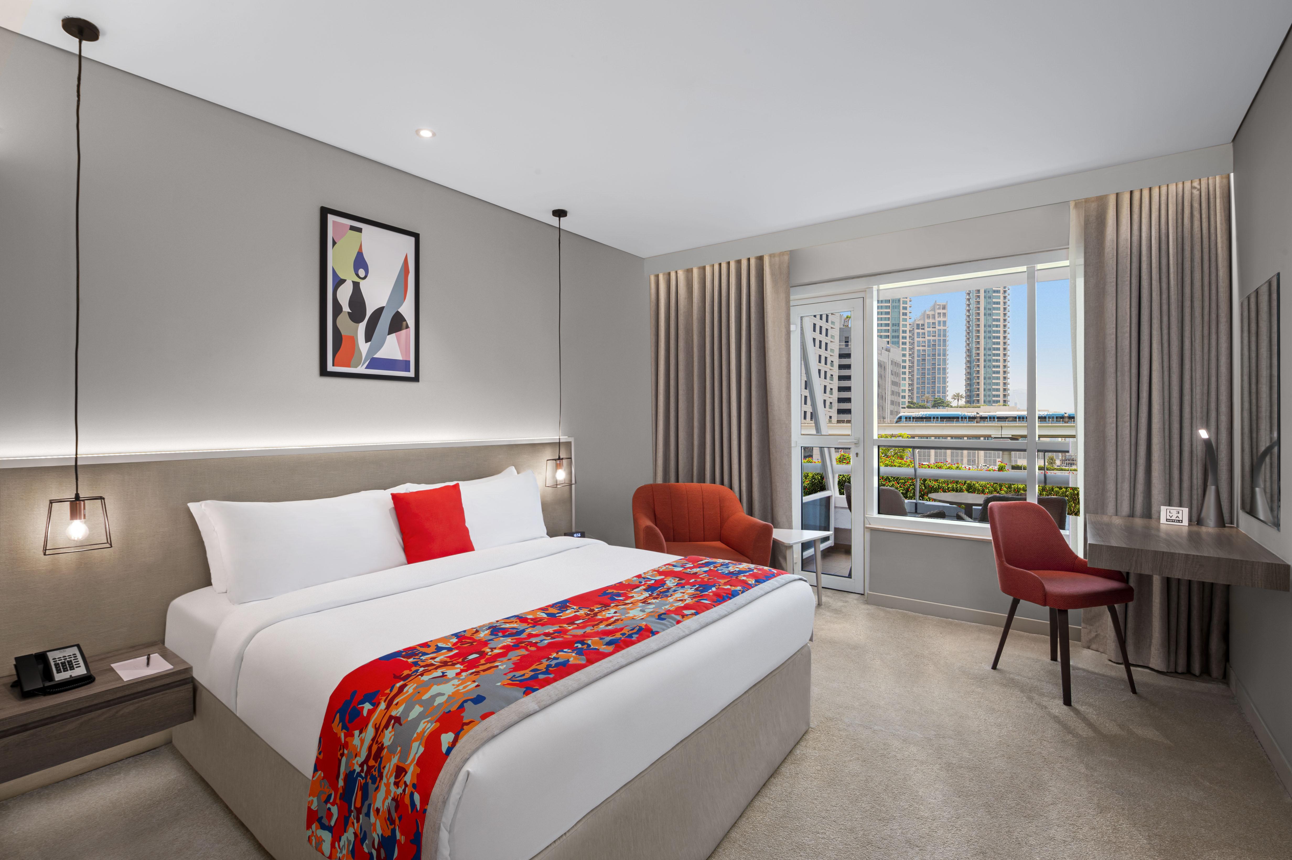 Leva Hotel Mazaya Centre Dubai Exterior foto